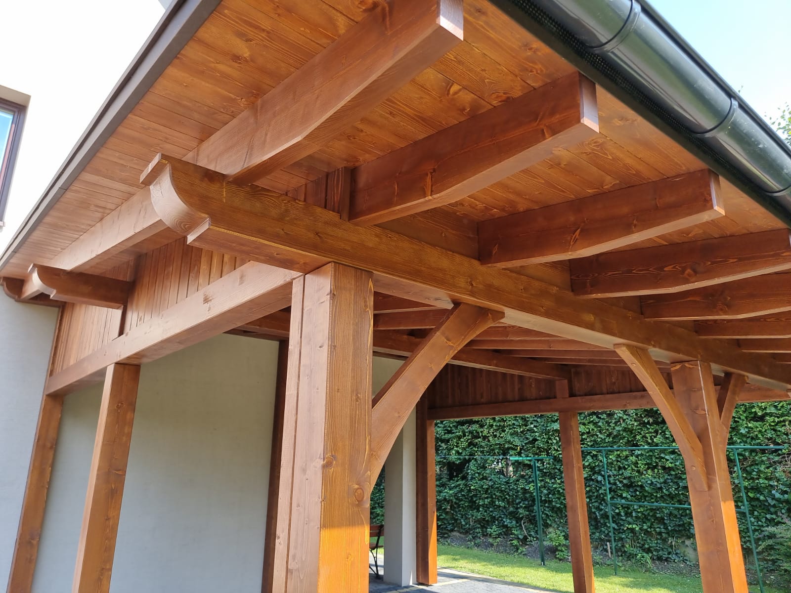 Wandüberdachung 5×5 m – Poręba – Bild 3